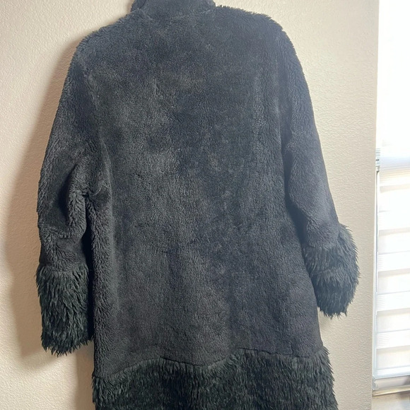 NWT Lita by Ciara Black Faux Fur Coat XL - Picture 4 of 4